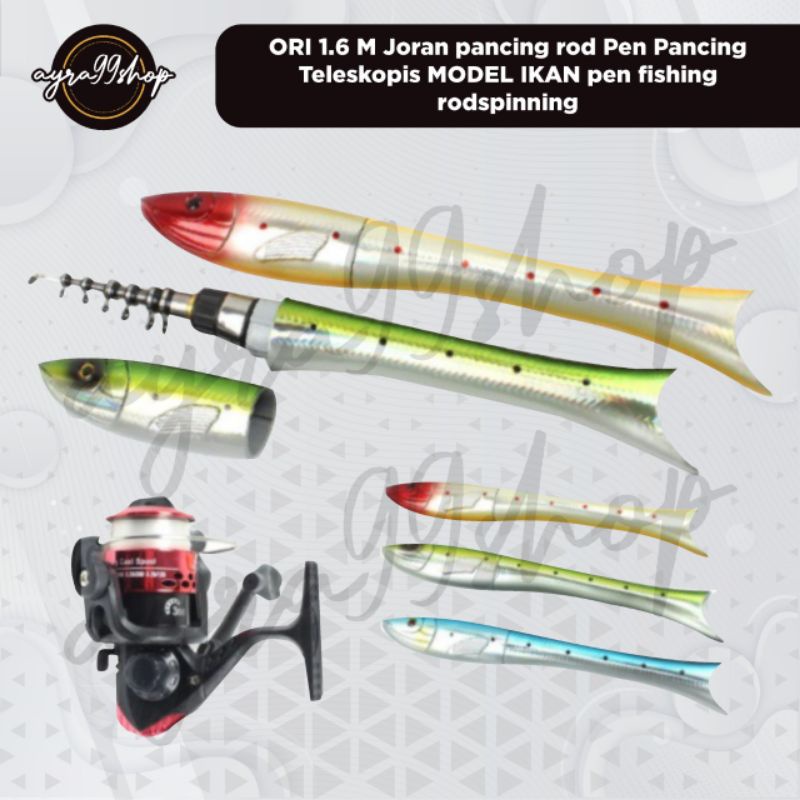 JORAN PANCING ROD PEN MODEL IKAN PEN FISHING PANCING TELESKOPIS