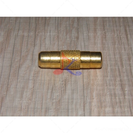 1 RCA Female to 1 RCA Female Coupler Gold