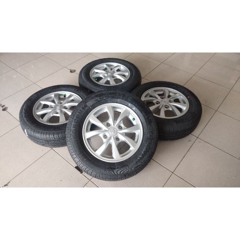 Velg Bekas Mobil Original Avanza R14 Hole 4X114,3 Untuk Mobil Avanza Xenia Kijang Livina