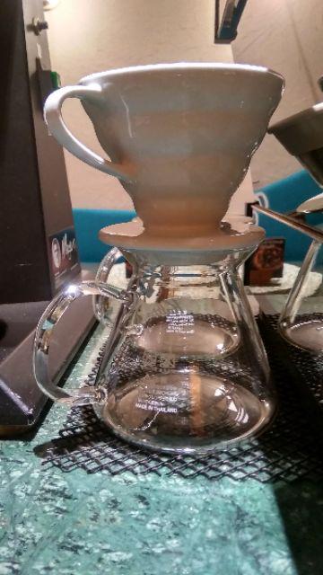 V60 Ceramic Dripper 02 Coffee Dripper Keramik Pour Over Kopi 2to4 Cup