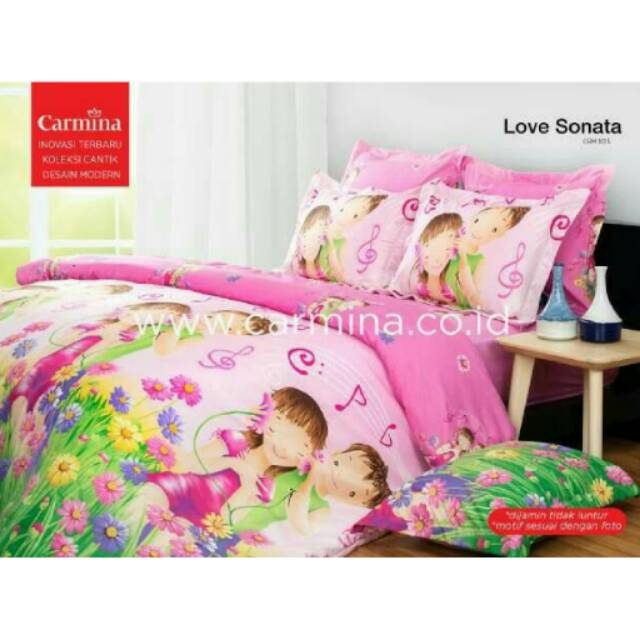 SALE Sprei Carmina Love Sonata 160x200