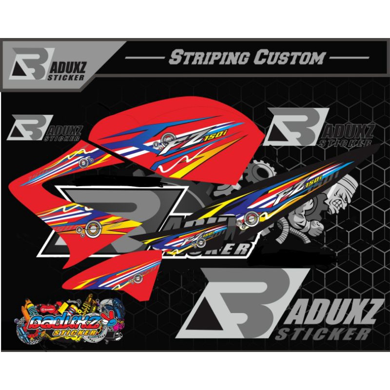 STRIPING VIXION OLD PREMIUM FZ 150