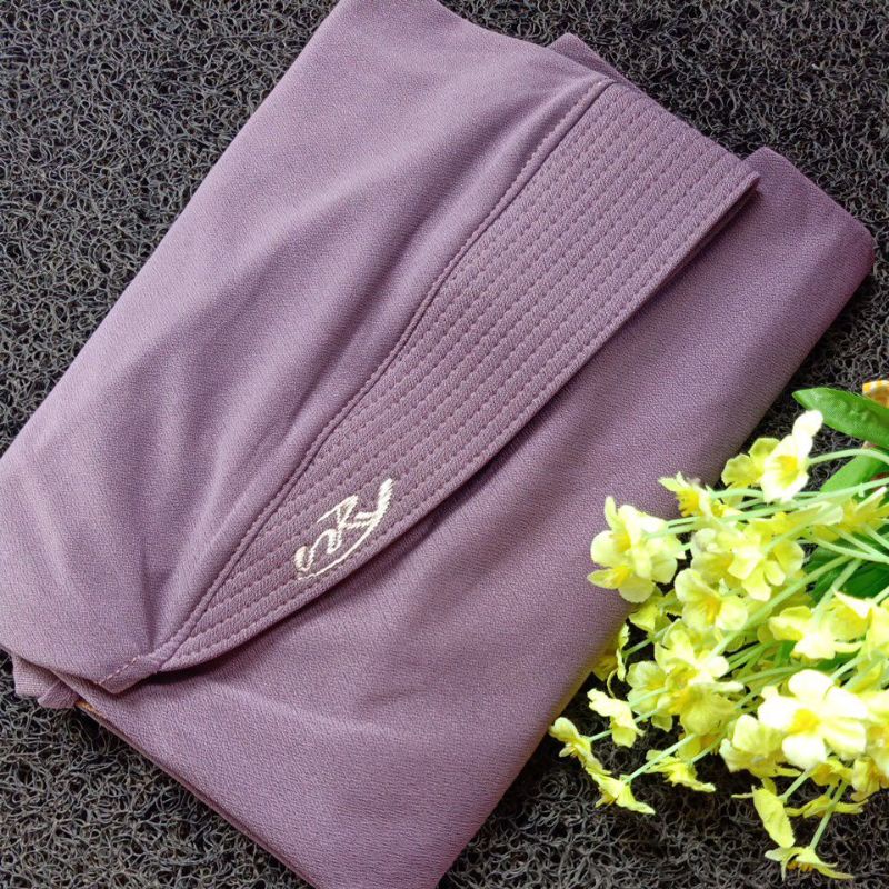061 ZAYYANA ORI AREY HIJAB || JILBAB INSTAN KERUDUNG-Dusty purple