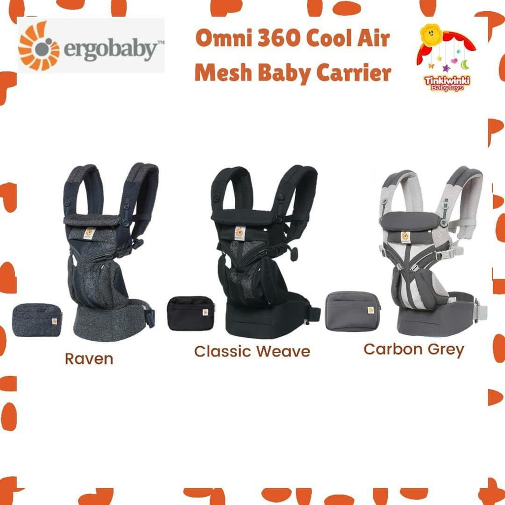 ErgoBaby Omni 360 Cool Air Mesh Baby Carrier