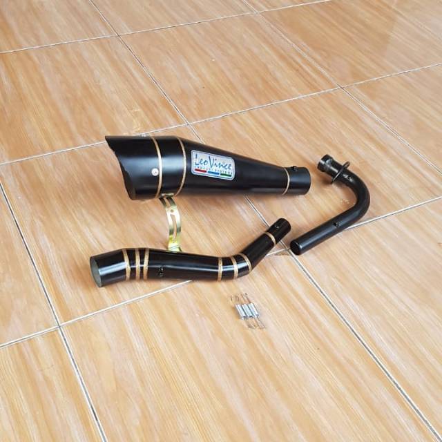 KNALPOT BEAT STREET LEOVINCE BLACK DOV