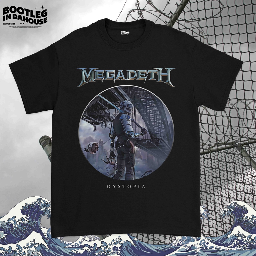 Kaos Megadeth Vintage T-shirt - Baju Megadeth