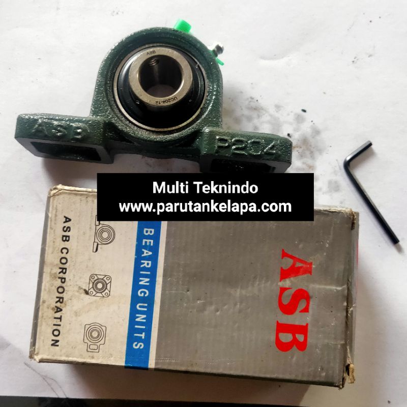 Pillow Block Bearing UCP 204-12 ASB As 19mm