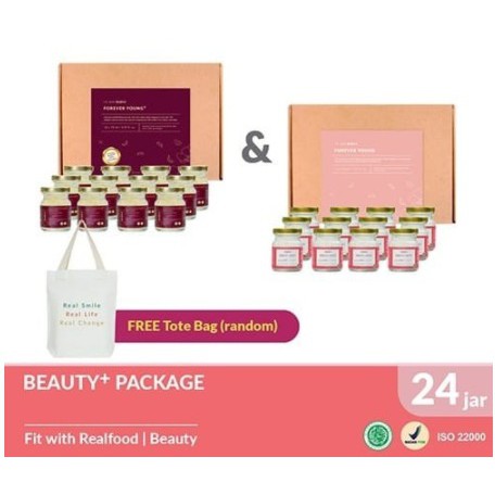 

Realfood Beauty Package Minuman Sarang Burung Walet Twin Forever Young
