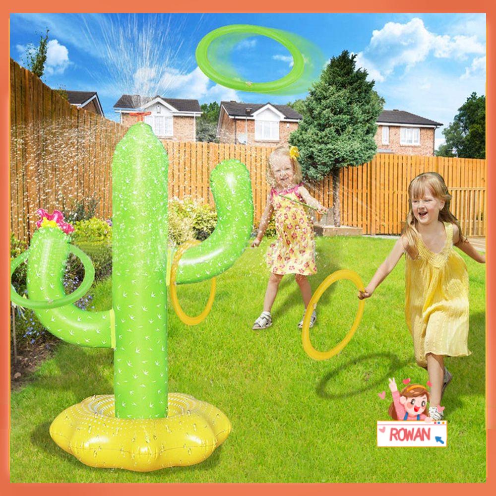 R-mainan Anak Model Kaktus Inflatable Semprot Air Untuk Outdoor / Musim Panas
