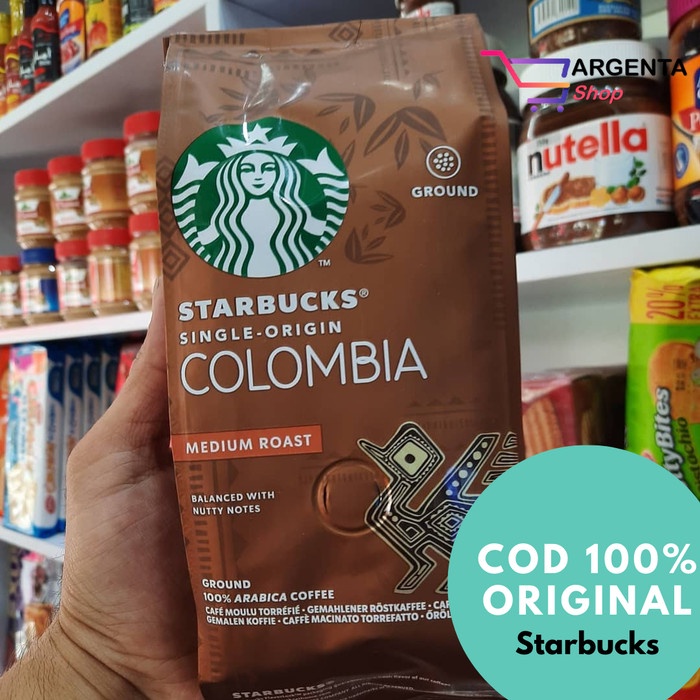 

Biji Kopi Arabica Starbucks Coffee Columbia 250gr Original Bubuk Kopi - Biji Kopi Saja