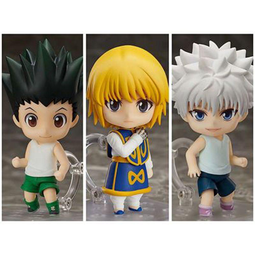 Lanfy HUNTER x HUNTER Mainan Model Natal Kurapika 1185koleksi Kulolo lushilufelu PVC Gon Freecss1183