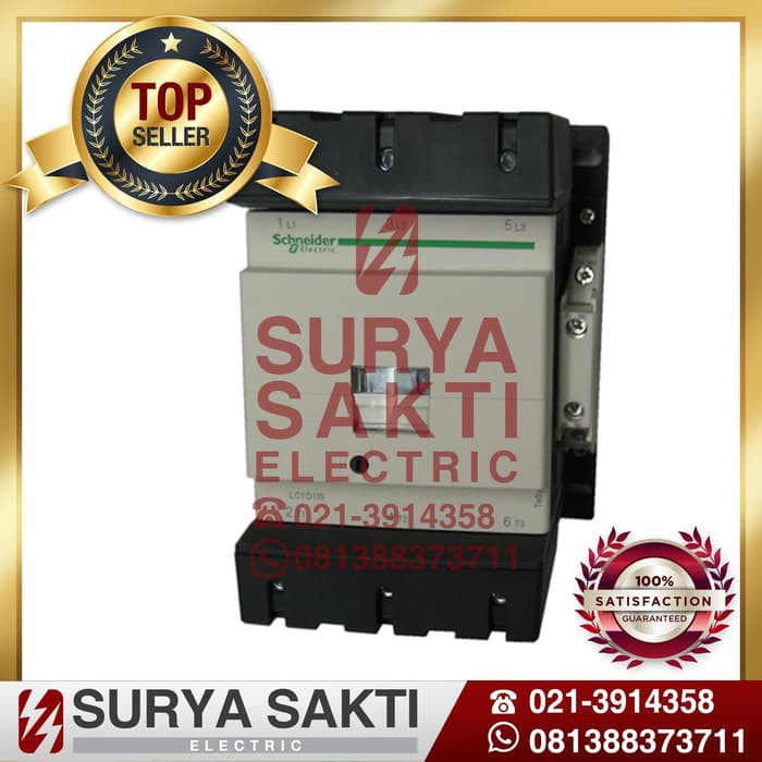 Schneider Contactor LC1D115M7 kontaktor 220v lc1d115 m7
