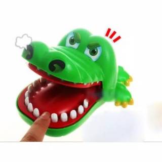 BISA COD Mainan  murah buaya gigit  CROCODILE DENTIST 