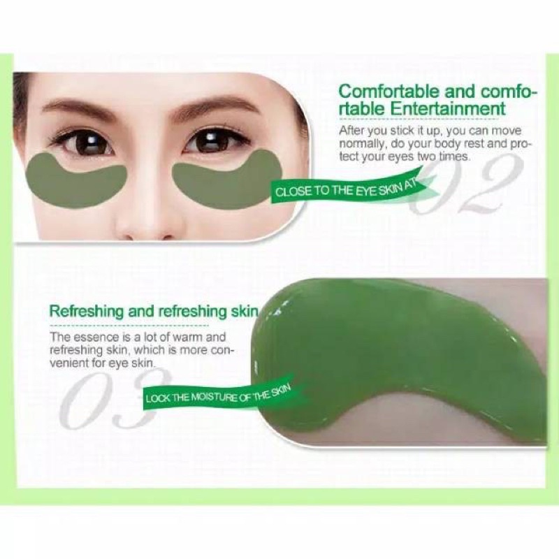 2 PCS EYE MASK / MASKER MATA. PANDA COLLAGEN CRYSTAL