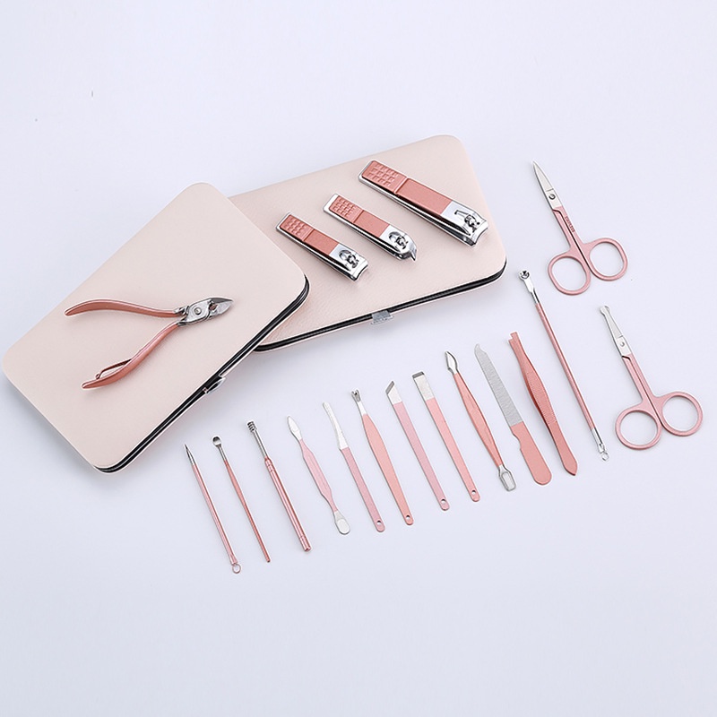 READY Gunting Kuku Set 19 in 1 Manicure Set 19 in 1 Perawatan Kuku