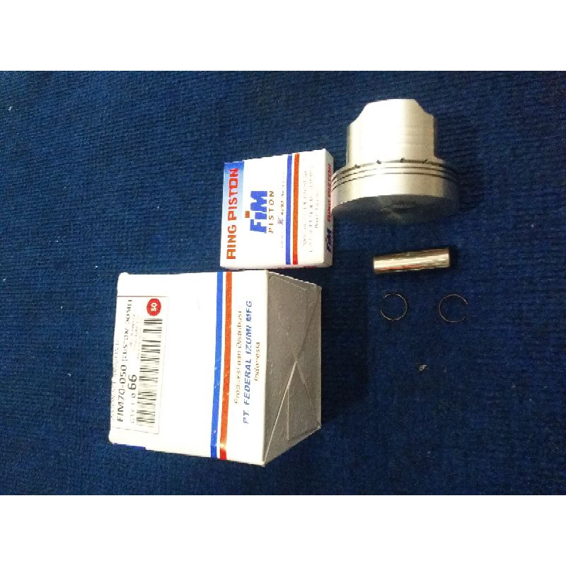 PISTON FIM 70 PIM 14 UKURAN 65,5 66 66,5 67 67,5 68 14mm SEHER FIM IZUMI CBR SONIC SUPRAGTR CRF 150 
