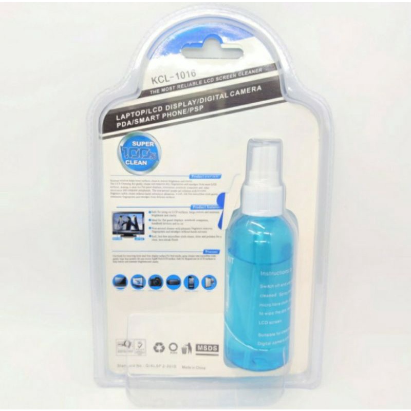 SKU-1267 CLEANING KIT 3 IN 1 PEMBERSIH LAYAR LCD SCREEN KAMERA LAPTOP