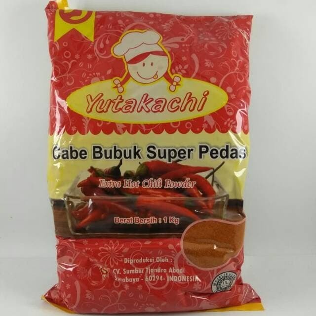 Cabe Bubuk - Cabe Bubuk / Chili Powder Super Pedas Yutakachi 1Kg