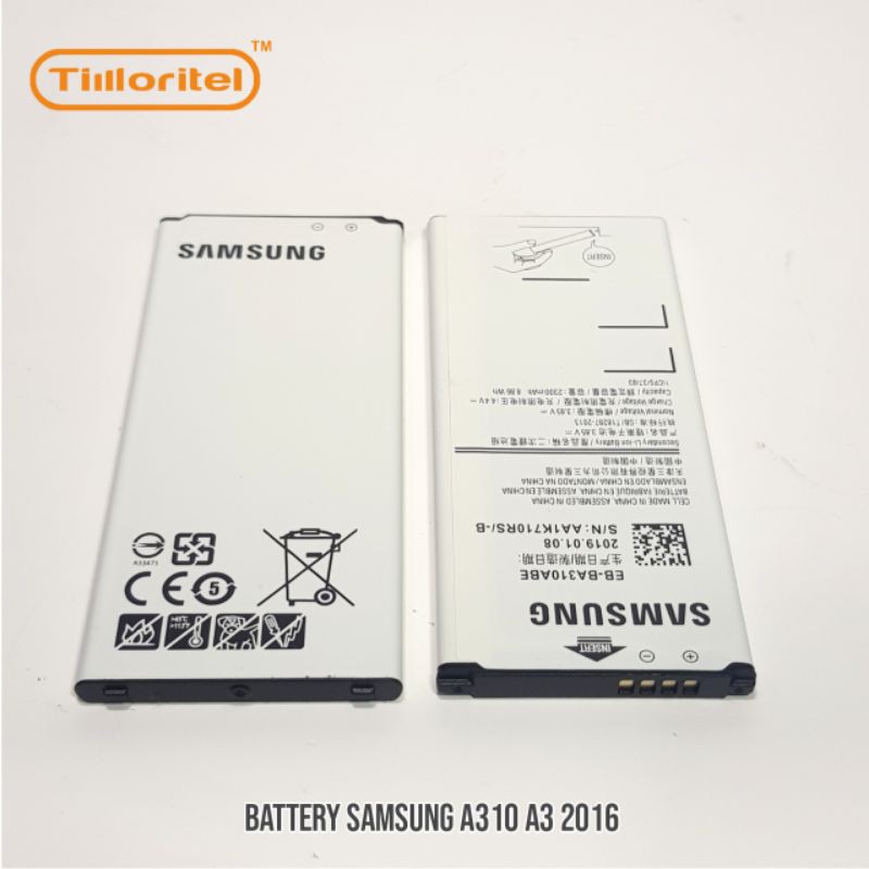 BATTERY SAMSUNG A310 A3 3016