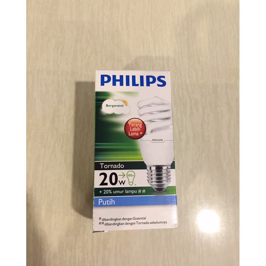 Lampu Philips Tornado 20 Watt Hemat Energi