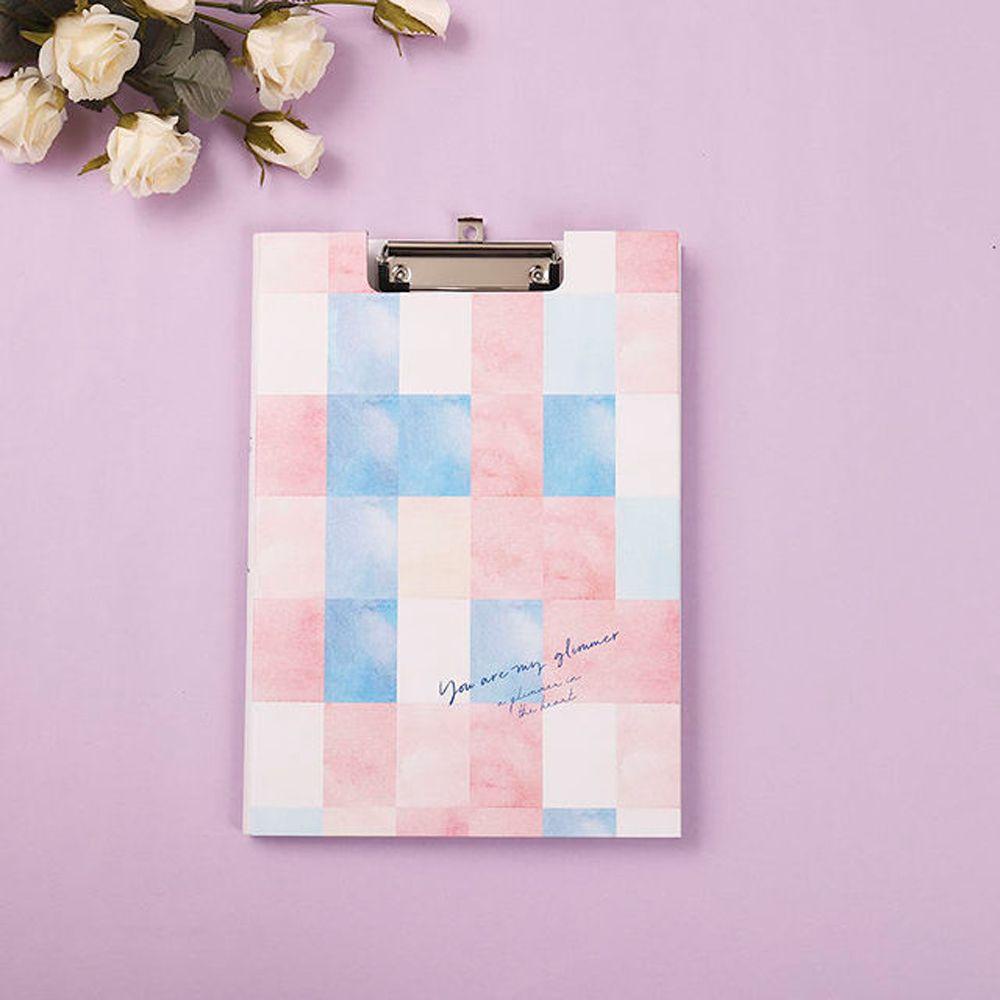 Mxbeauty A4 Clipboard Alat Tulis Sekolah Kartun Dengan Lubang Gantung Test Paper Folder Memo Clip Alas Tulisan Document Board Clip