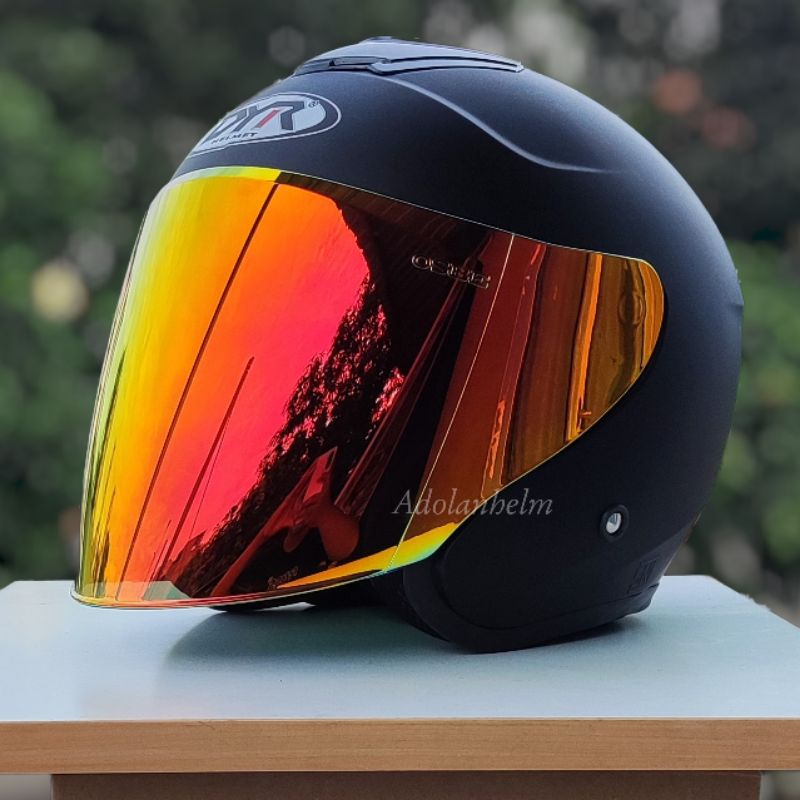 Helm KYT Kyoto Basic DYR Osaka Paket Ganteng