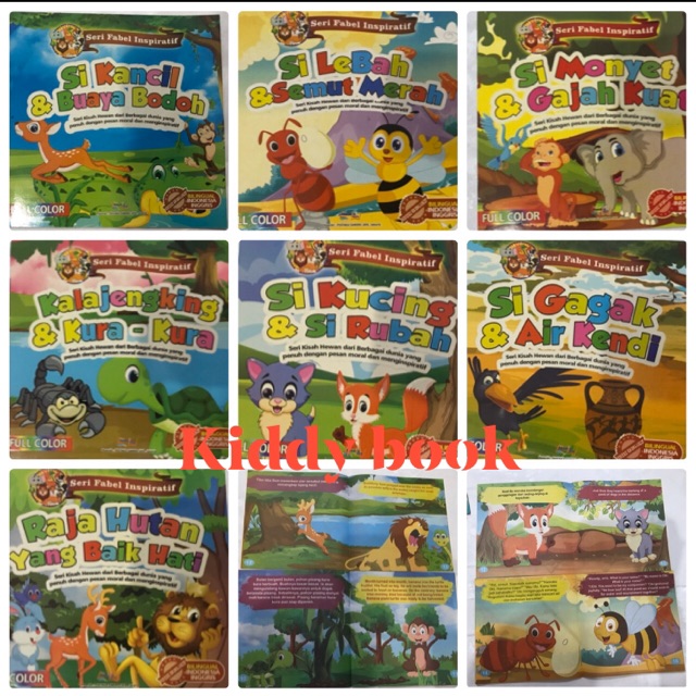 Buku cerita anak indonesia inggris