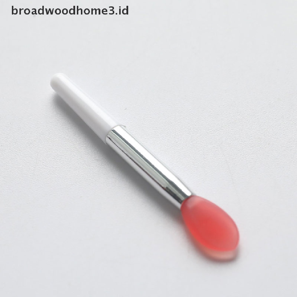 Brush Aplikator Lip Gloss Bahan Silikon