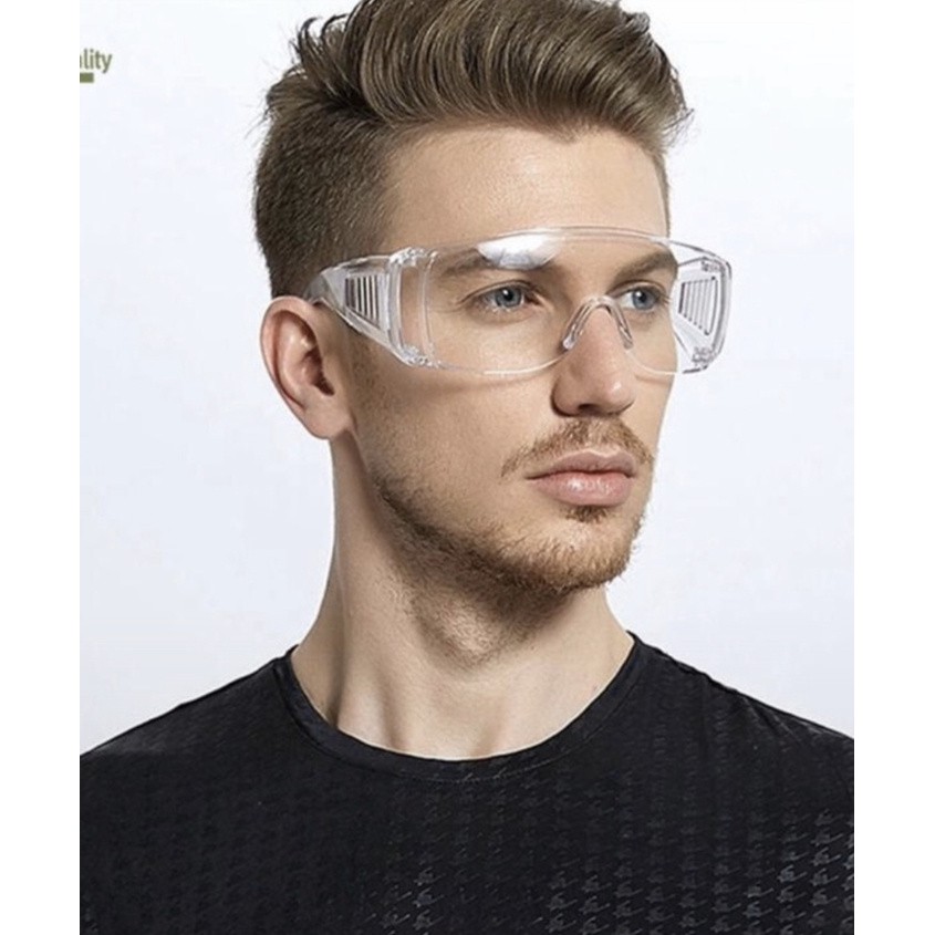 Kacamata Sepeda Pria Kaca mata Safety Bening Murah Kacamata Corona murah Kaca mata wanita fashion