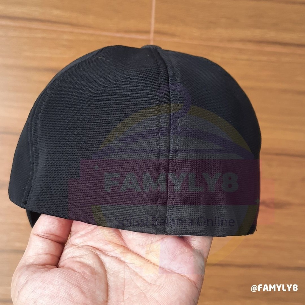 Topi Baseball Build Up Hitam Fashion Korea Olah Raga Pria dan Wanita Running Premium Distro Export Quality