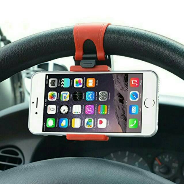 HOLDER STIR MOBIL / MOTOR / SEPEDA / CAR STEERING HOLDER PHONE