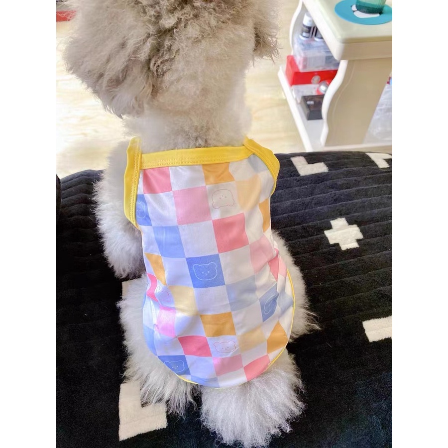 TOPI TANK TOP BAJU ANJING KUJING HEWAN FASHION LUCU