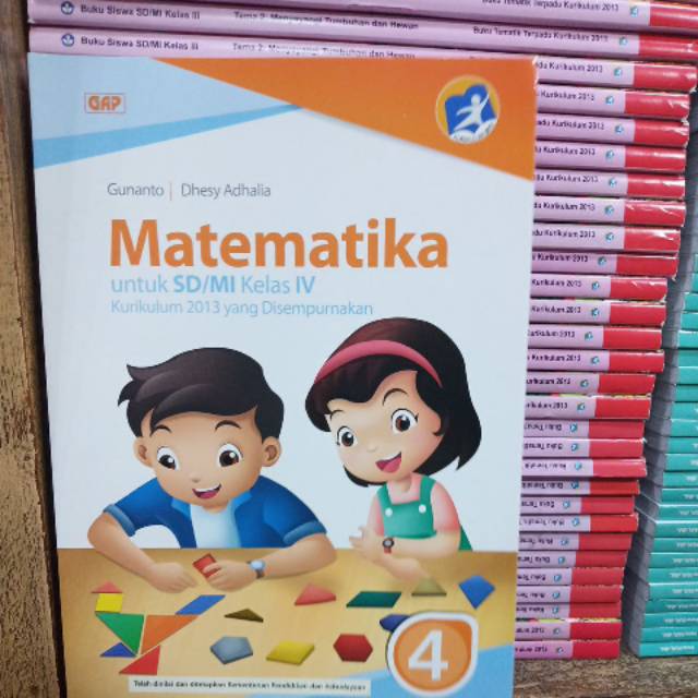 Buku Siswa Matematika Gap Kelas 4 Sd Kurikulum 2013 Shopee Indonesia