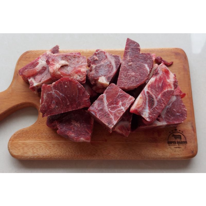 

NECKMEAT (NECKBONE WAGYU AUS) - tulang dengan banyak daging mirip Iga