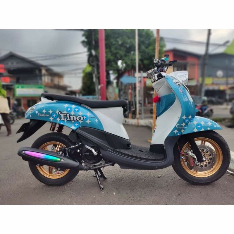 STRIPING TRANSPARAN FINO KARBU FASHION