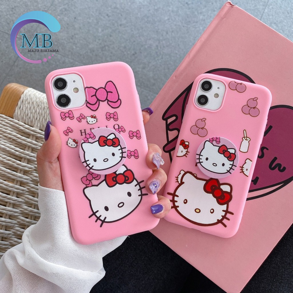 SS267 CASE Popsocket HELLO KITTY Xiaomi Redmi Note 4 5a Prime 5 6 7 8 9 9s Pro MB1206