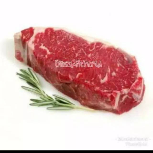 

US Black Angus Sirloin CHOICE / Striploin Beef Steak 200gr