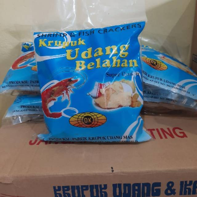 

Kerupuk udang biji mede