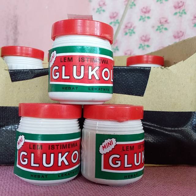 

Lem Glukol Mini/Lem Kertas 25gram satuan
