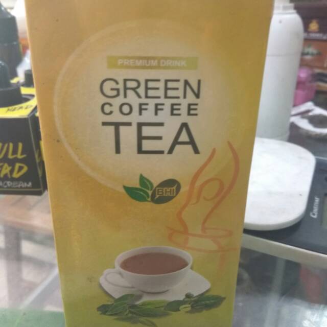 

green cofffee tea