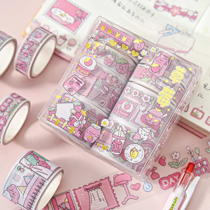 

Stiker Roll Washi Lucu /stiker washi roll / stiker cute