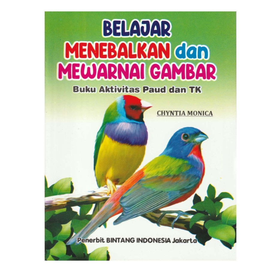 Jual Buku Belajar Menebalkan Dan Mewarnai Gambar Aktivitas Paud Dan TK ...