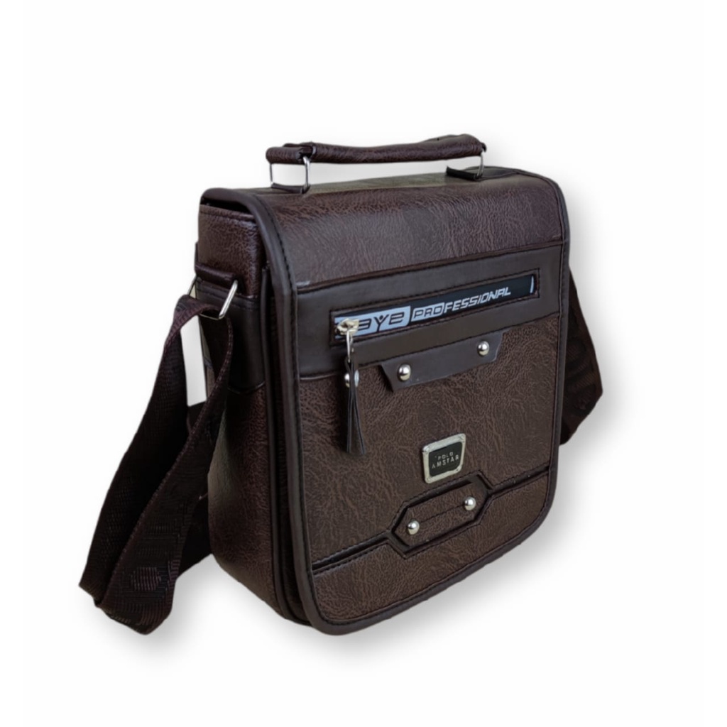 POLO AMSTAR - Tas Selempang Pria Slingbag 2 Ukuran