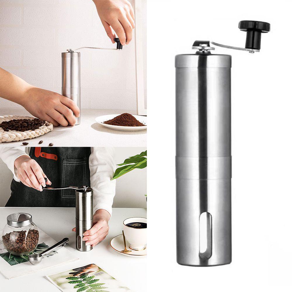 Lily Penggiling Kopi Manual Handmade Kitchen Tool Gadgets Burr Grinders Stainless Steel