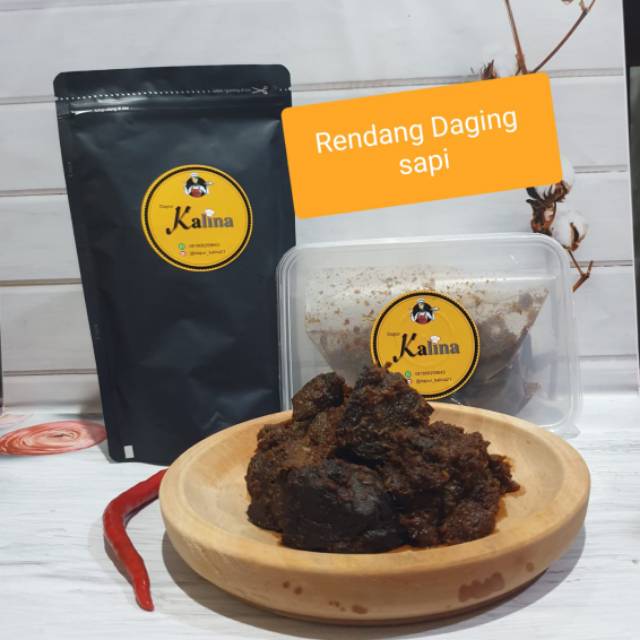 

Rendang Padang Daging Sapi Dapur Kalina - 500gr