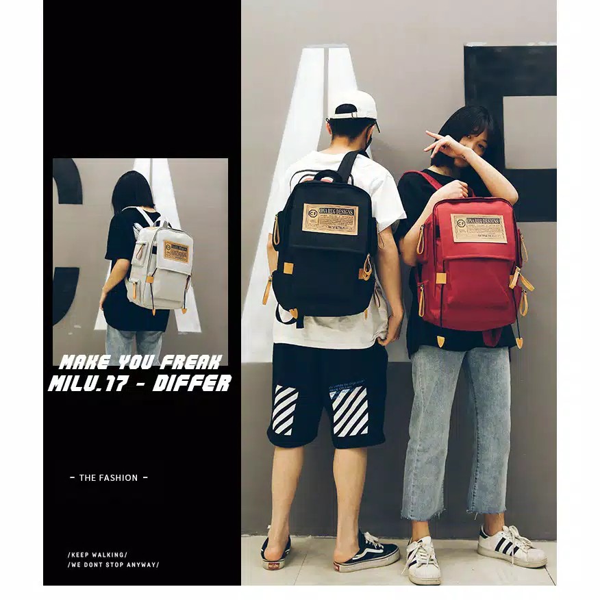 RANSEL WANITA / PRIA - Kang Daniel Backpack Ransel Sekolah Keren SWAG / RANSEL SEKOLAH [BISA COD]