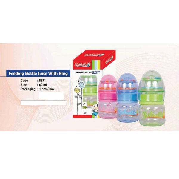 Reliable Small Feeding Bottle Ring / Botol Susu Bayi 60ml