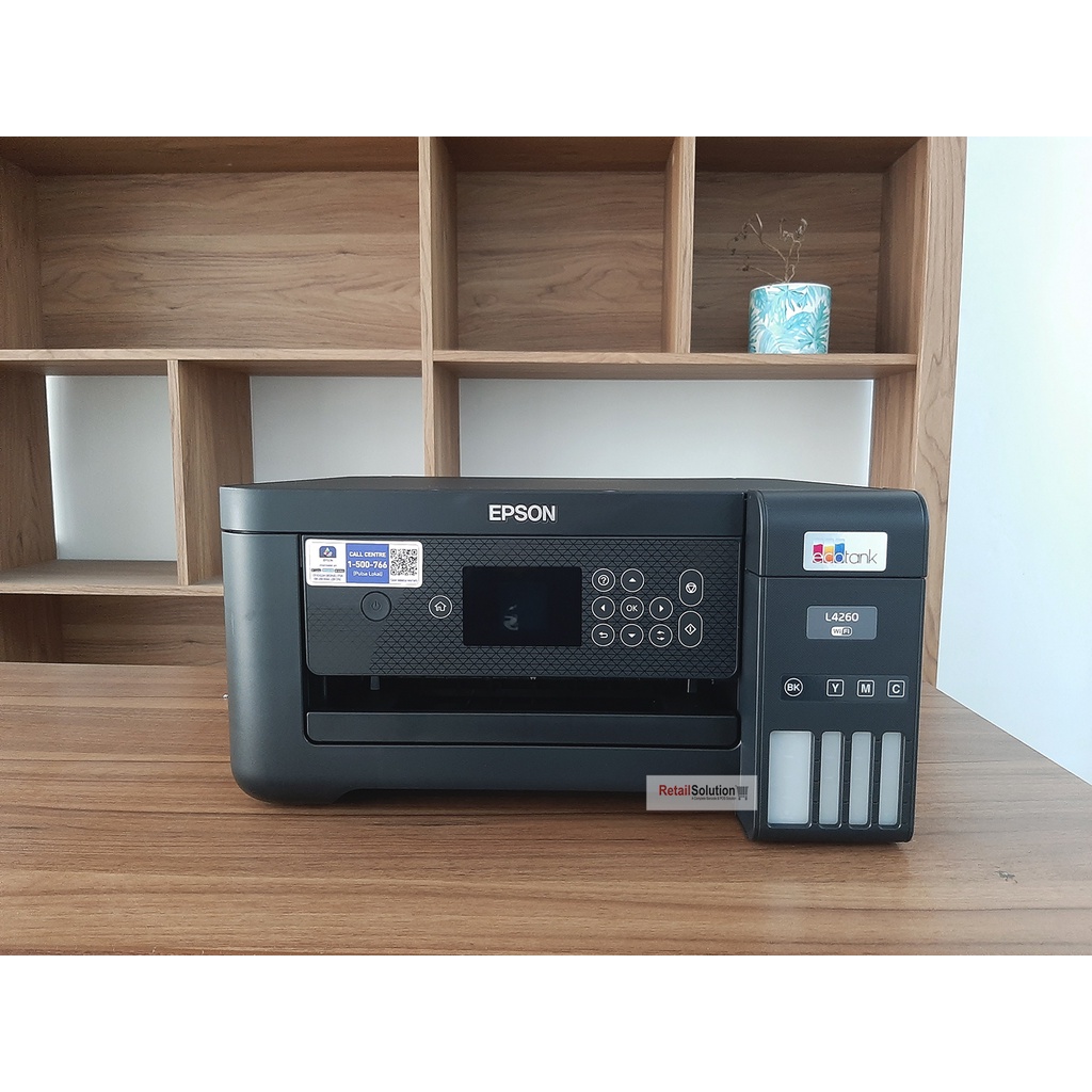 Printer Infus AIO Warna A4 Duplex - Epson L4260 Scanner Copy WiFi