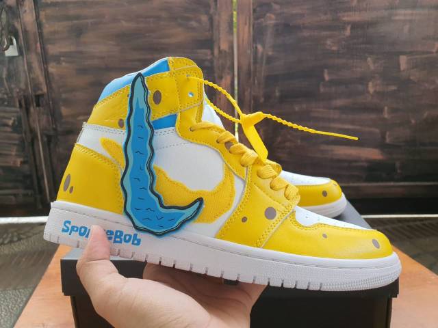 air jordan x spongebob