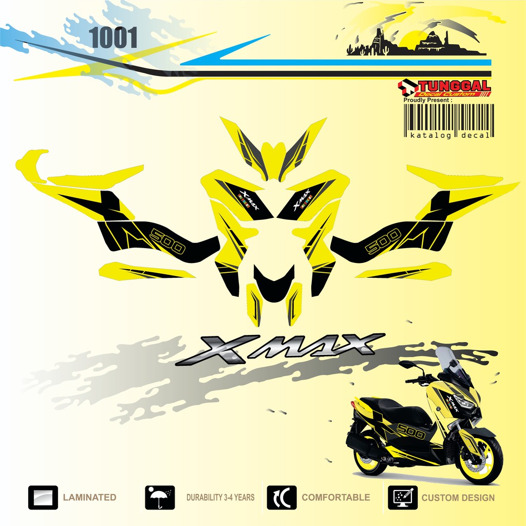 DECAL XMAX 250 full body